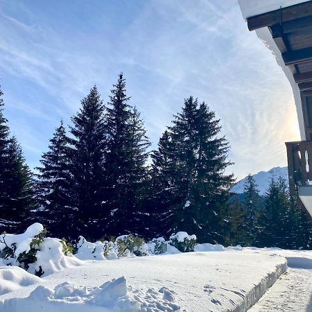 Chalet Wulli In Der Naehe Der Skianlagen سافونين المظهر الخارجي الصورة
