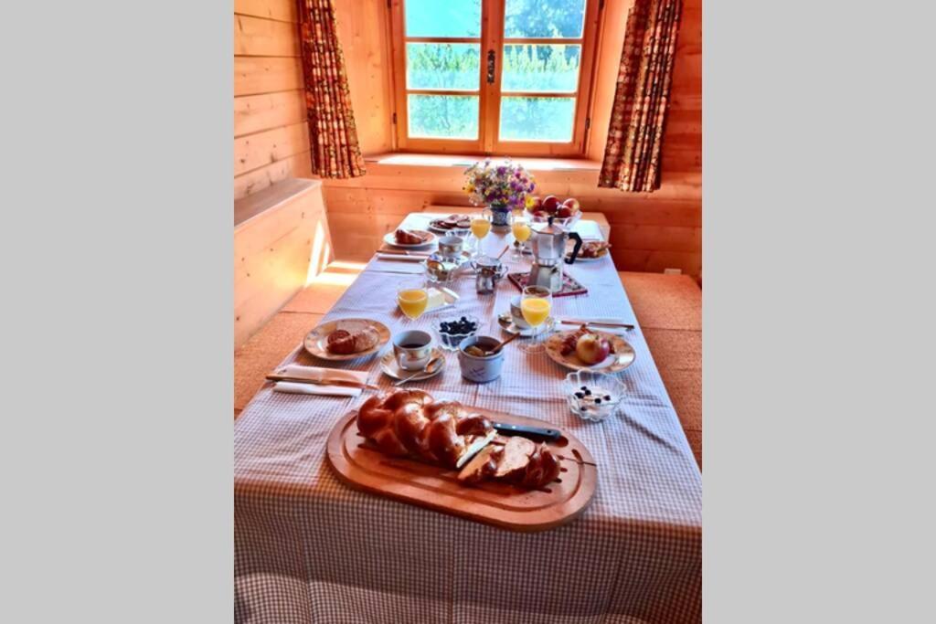 Chalet Wulli In Der Naehe Der Skianlagen سافونين المظهر الخارجي الصورة