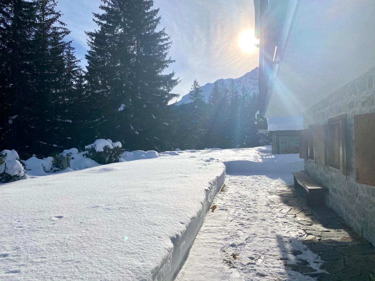 Chalet Wulli In Der Naehe Der Skianlagen سافونين المظهر الخارجي الصورة